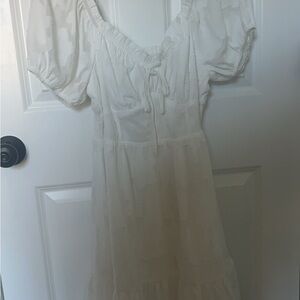 White Mini Dress